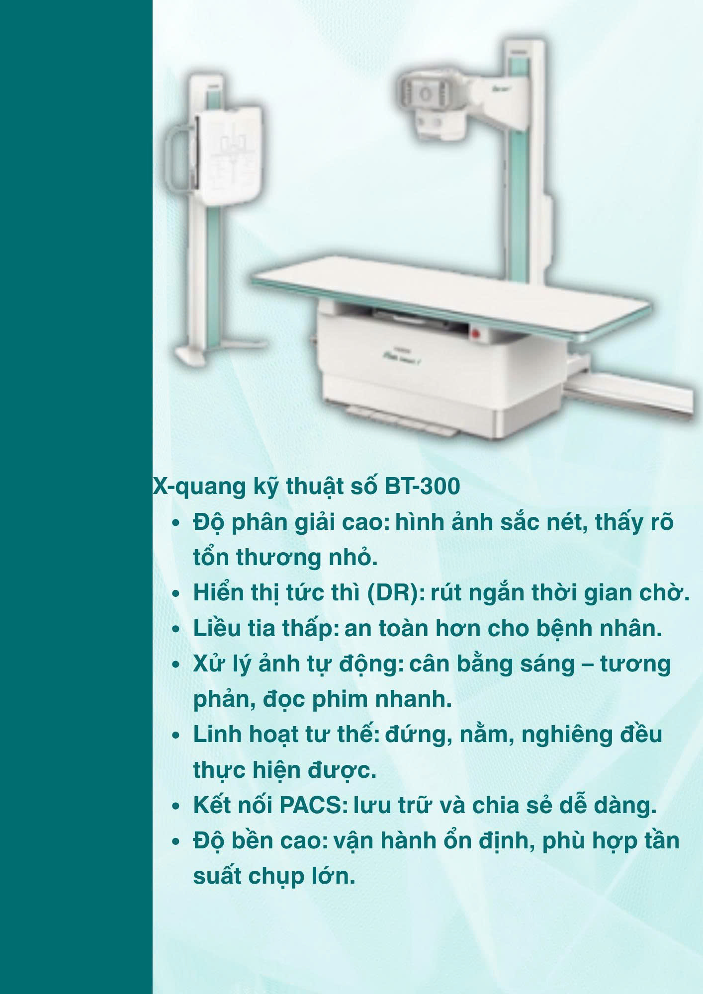 máy X-Quang kỹ thuật số BT-300