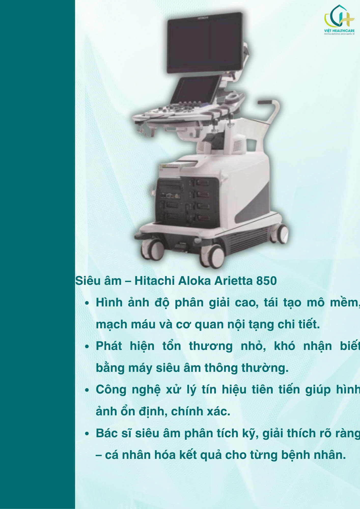 Máy siêu âm Hitachi Aloka Arietta 850