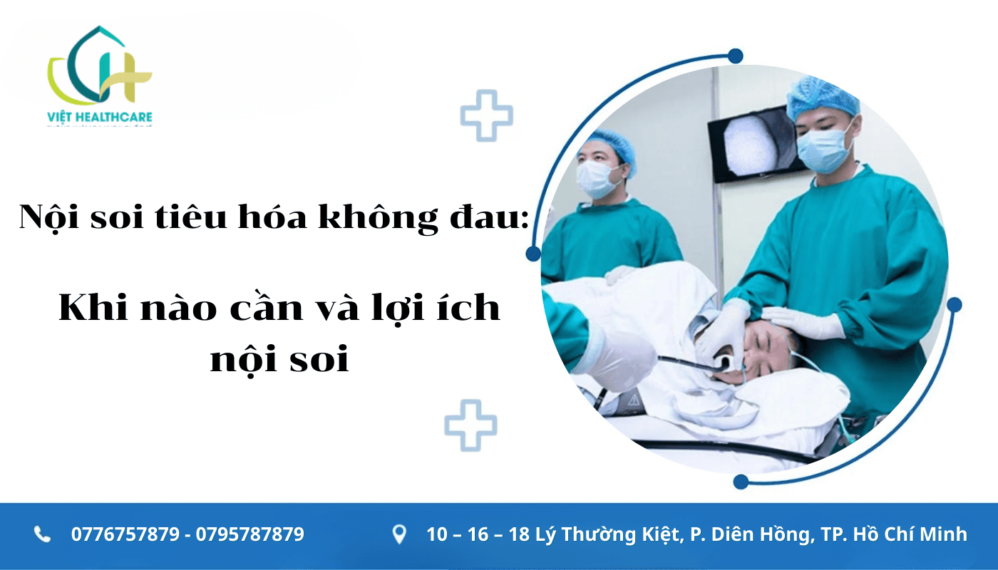 Nội soi tiêu hóa không đau