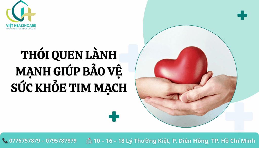 thói quen giúp bảo vệ sức khỏe tim mạch