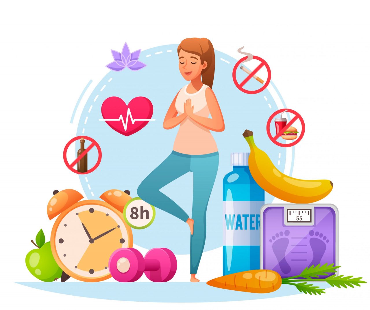 Hạn chế những thói quen xấu