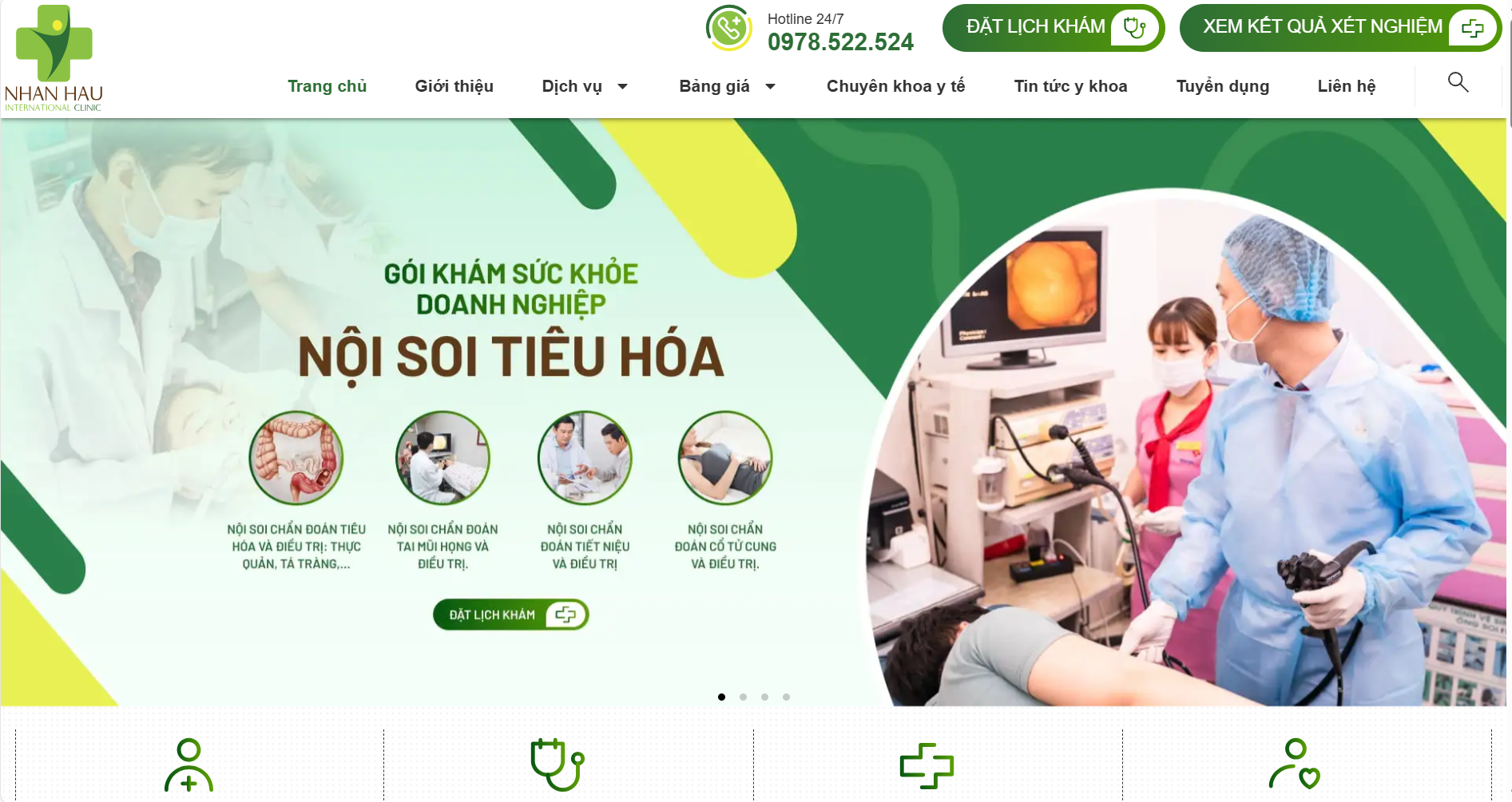 Phòng khám Đa khoa Quốc Tế Nhân Hậu